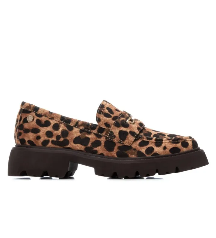 Carmela para mujer. 16254505-LEOPARDO Zapatos de piel 162545 animalprint (36), Plano, Ninguno, Casual, Animal print