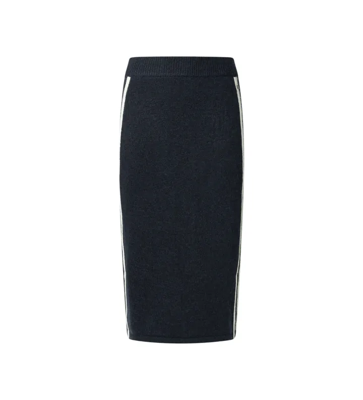 Pepe Jeans para mujer. PL9011883 Falda Creola marino (L), Casual, Poliéster