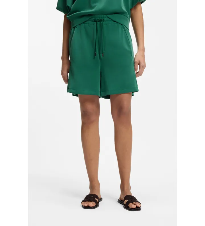 BOSS para mujer. 50556359 Shorts Eta verde (L), Casual, Modal