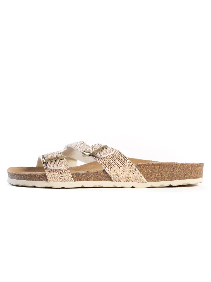 Bayton Zapatos abiertos 'Cleo'  oro rosa