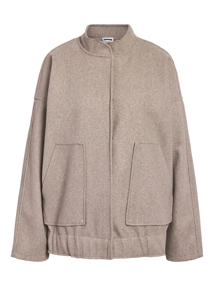 Noisy may Chaqueta de entretiempo 'Halston' beige moteado