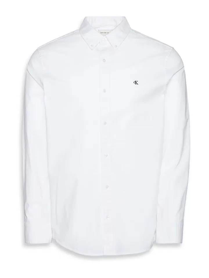Calvin Klein Jeans Camisa 'Classic' blanco