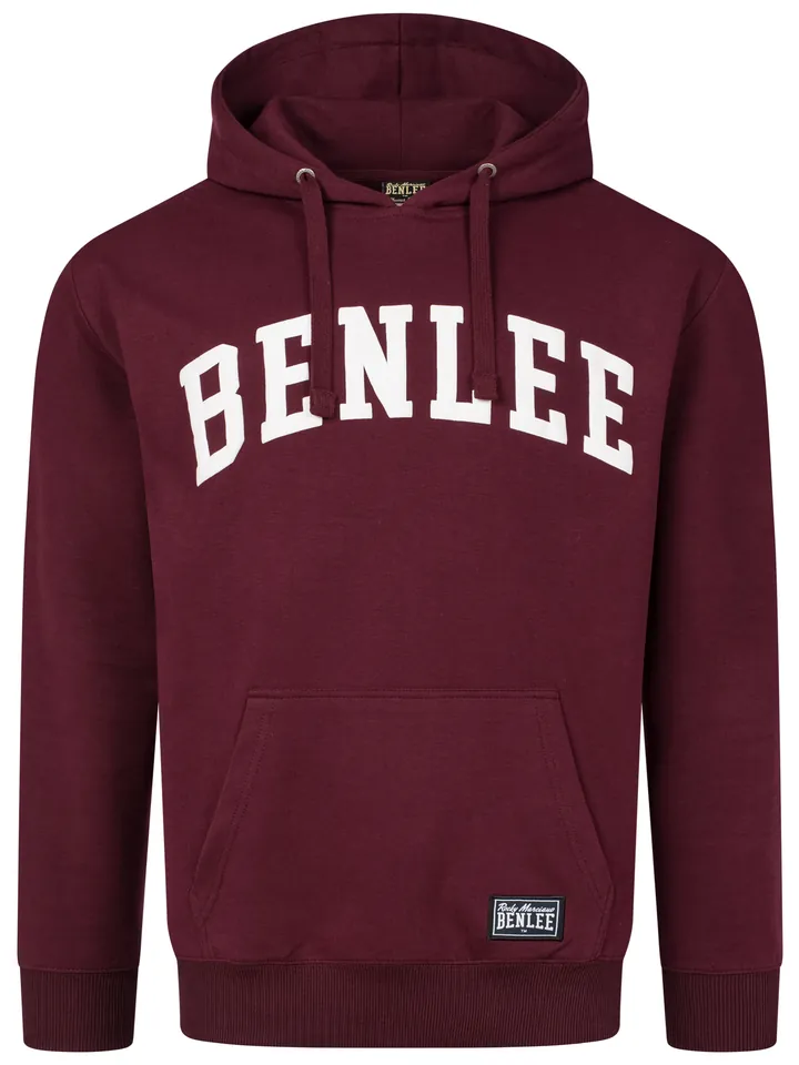 Benlee Camiseta deportiva 'Ayden' rojo vino / blanco