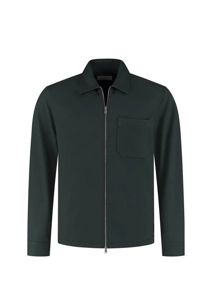 Dstrezzed Chaqueta de entretiempo 'Pike' verde oscuro