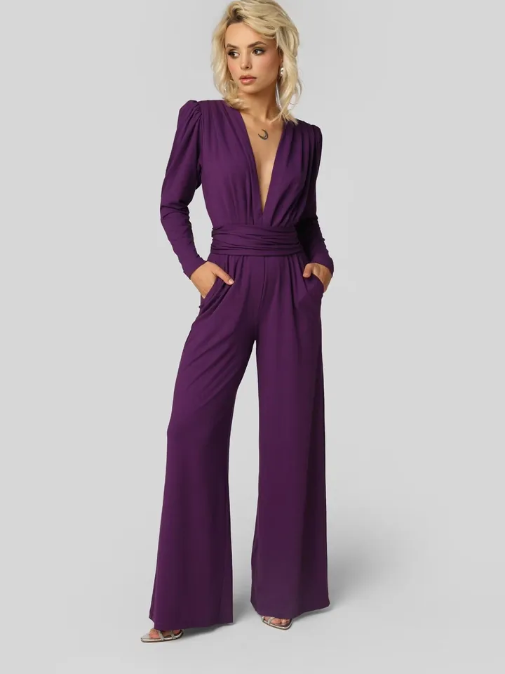 Madnezz House Jumpsuit 'Sally'  lila