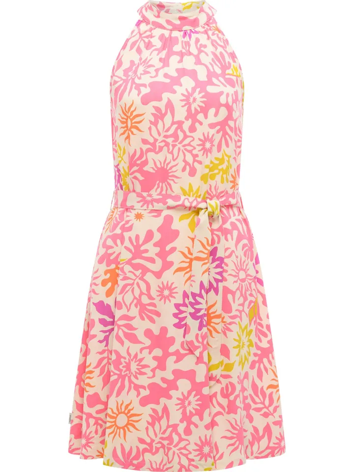 Ragwear Vestido de verano 'Angylee Youmodo'  amarillo / lila / rosa / blanco