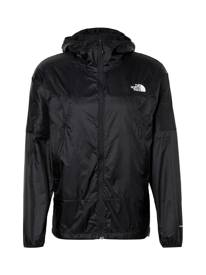 THE NORTH FACE Chaqueta de montaña 'MRIDGELITE' negro / blanco