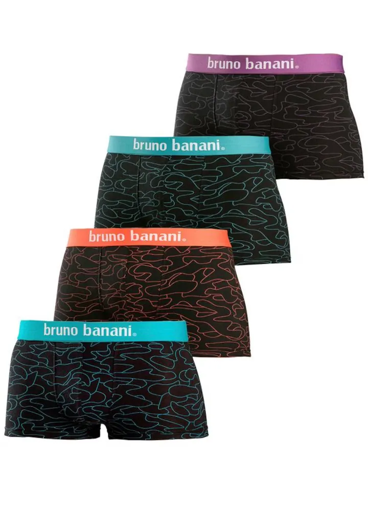 Bruno Banani Calzoncillo boxer mezcla de colores / negro
