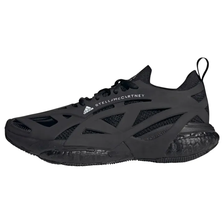 ADIDAS BY STELLA MCCARTNEY Zapatillas de running 'Solarglide' negro / blanco