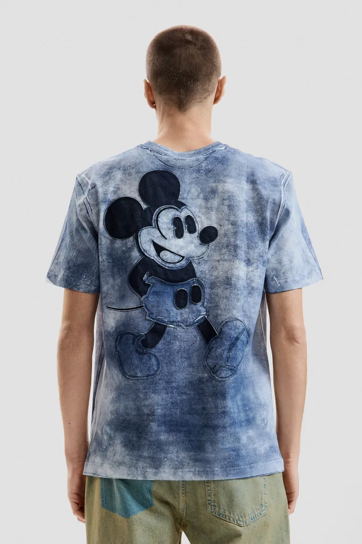 Desigual, Camiseta mickey disney™, Hombre, Algodon, Azul, M