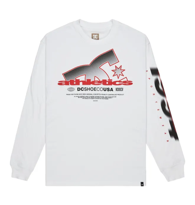 Slathletic Hls - Camiseta de manga larga Blanco hombre