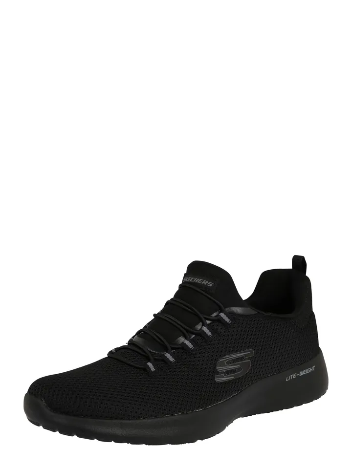 SKECHERS Zapatillas sin cordones negro