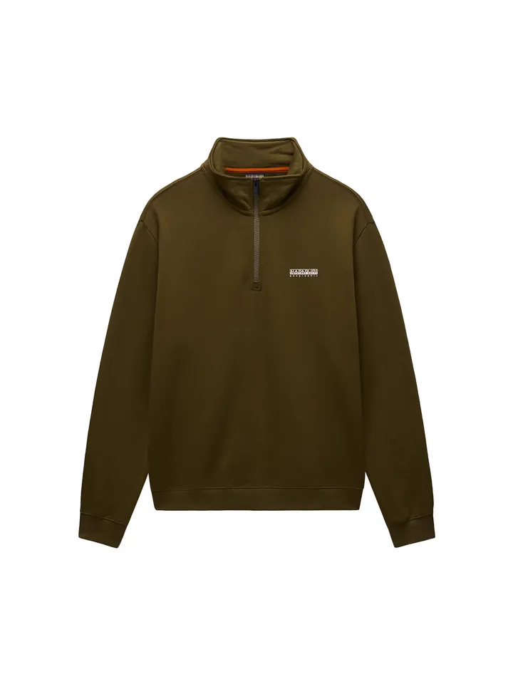 NAPAPIJRI Sudadera  caqui / blanco