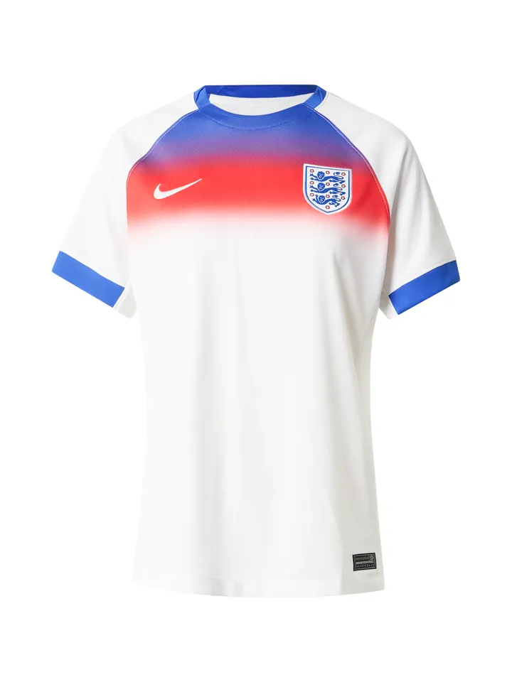 NIKE Camiseta de fútbol 'England' azul / rojo sangre / blanco