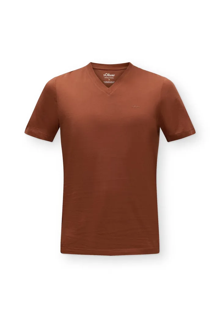 s.Oliver Camiseta marrón rojizo