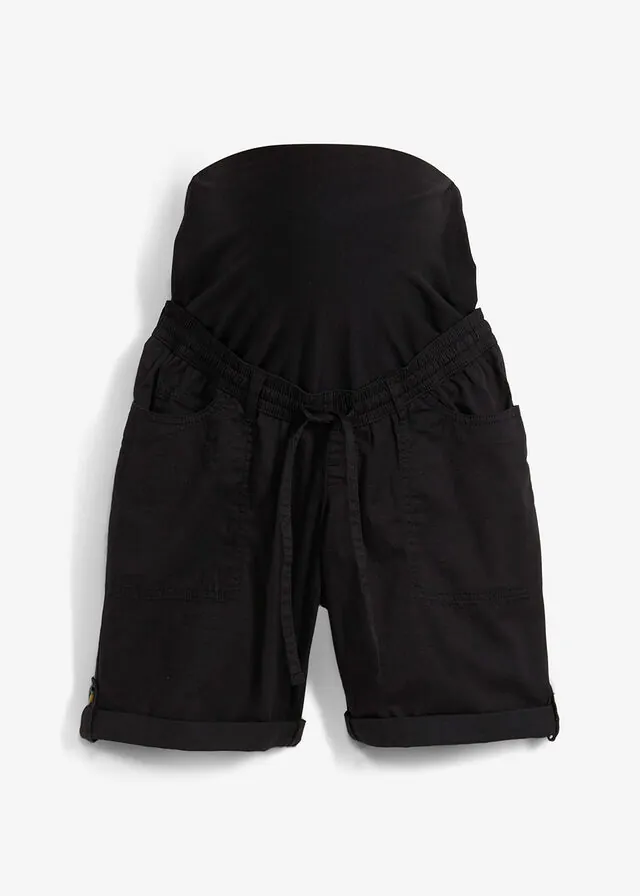 Bermudas premamá 2 en 1 convertibles en pantalón corto