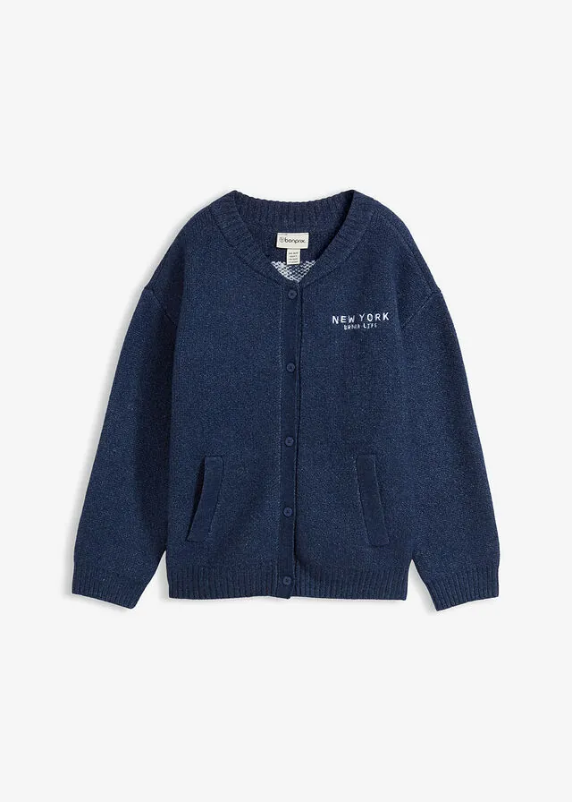 Chaqueta oversize de punto