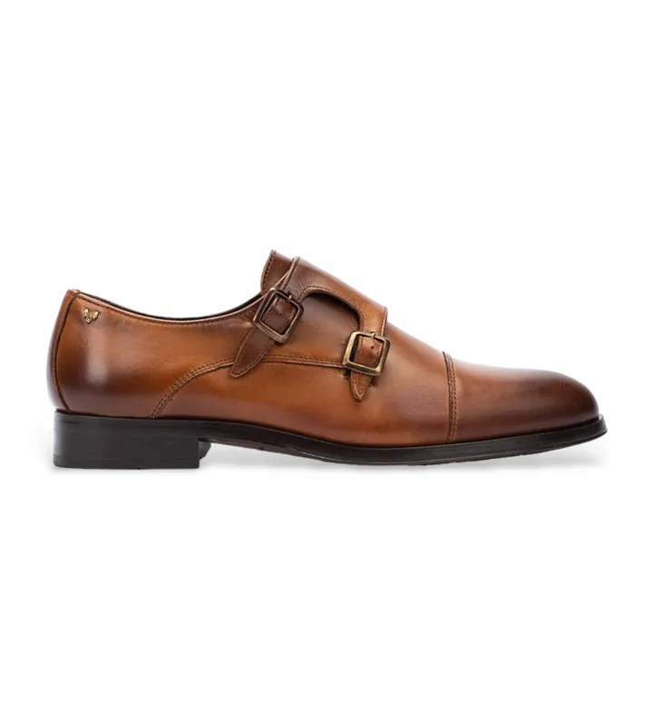 Martinelli para hombre. 1492-2632Z Zapatos de Piel Empire 1492 marrón (42), Plano, 1 a 3cm, Hebilla, Casual, Clásico