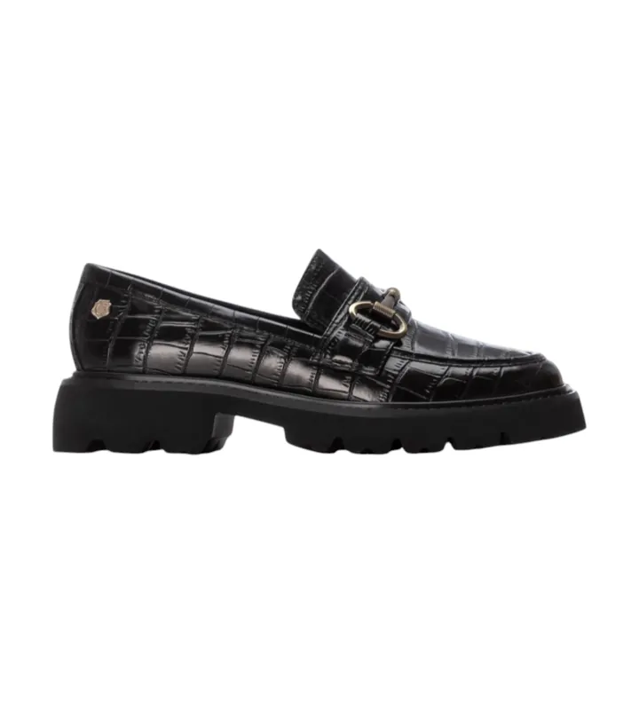 Carmela para mujer. 16254701-NEGRO Mocasines 162547 negro (36), 3 a 5cm, Ninguno, Casual