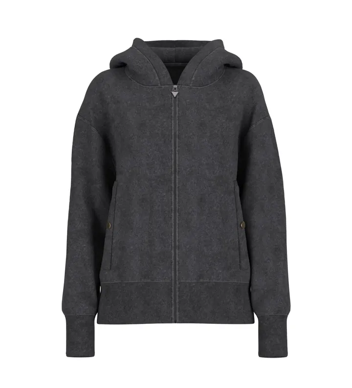 Guess para mujer. W6RQ14KBY51 Sudadera California gris (L), Casual, Algodón
