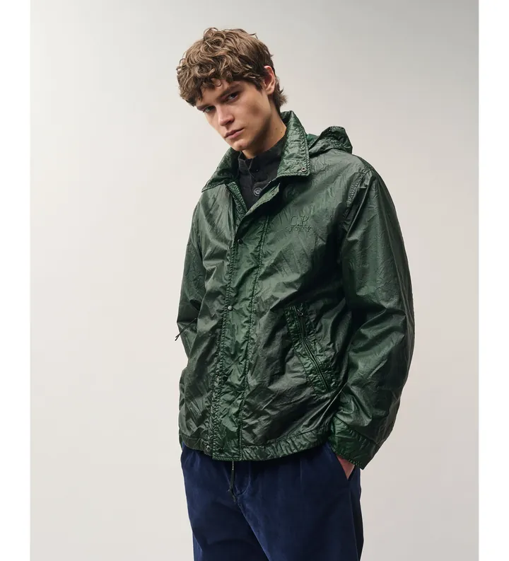 C.P. Company para hombre. 21CMOW182A110449G Chaqueta Eye verde (L), Casual, Poliamida