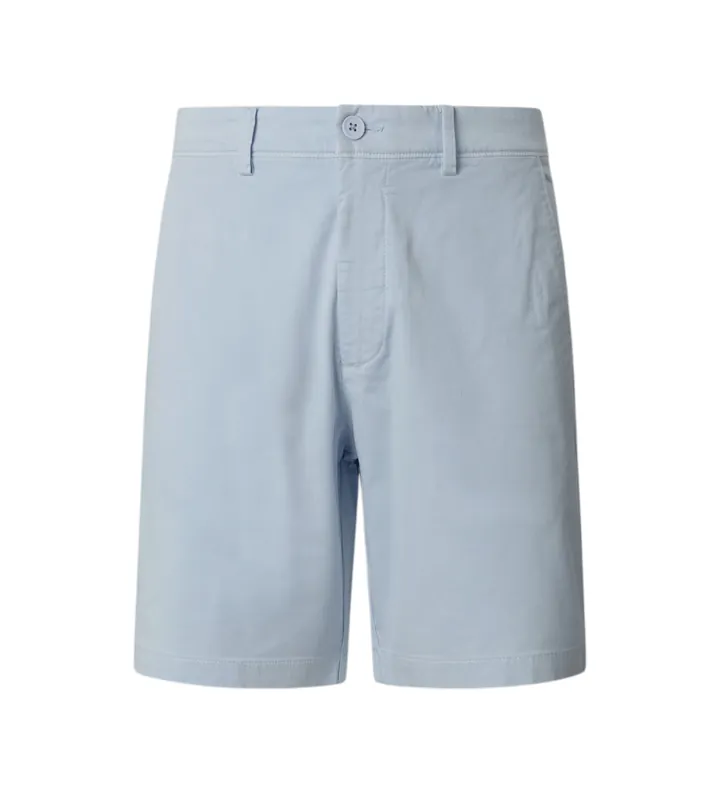 Pepe Jeans para hombre. PM8000034 Shorts Regular Chino azul (32), Casual, Algodón