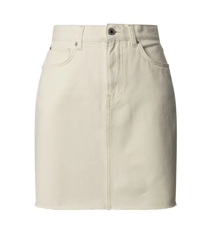 Pepe Jeans para mujer. PL901221TB7 Falda W11 Mini blanco crudo (M), Casual, Algodón, Sostenible