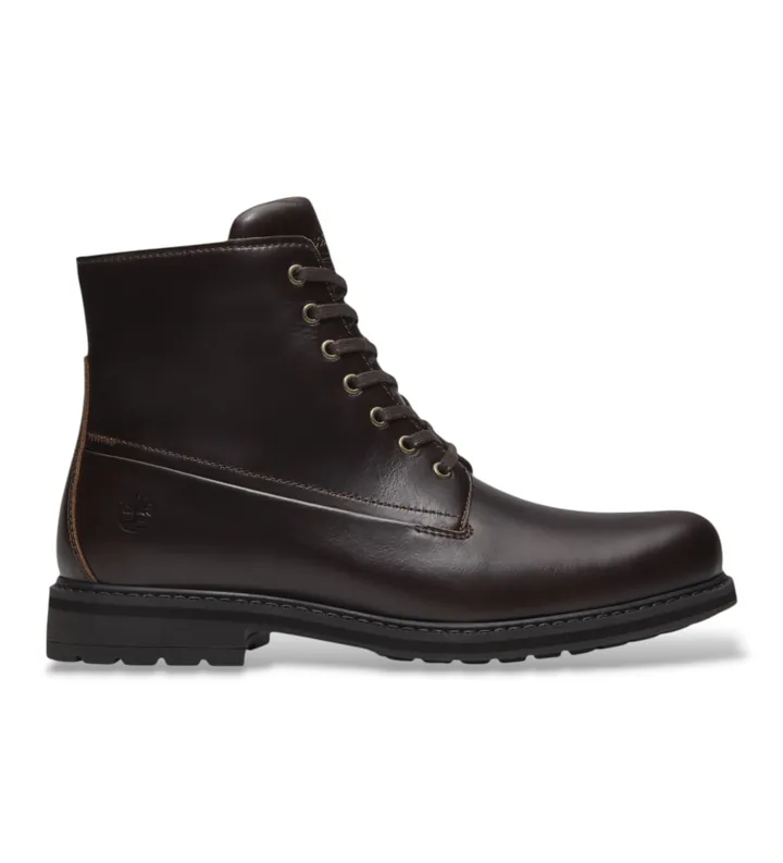Timberland para hombre. TB0A2N2GW011 Botines de piel Stormbucks marrón oscuro (39.5), Plano, Cremallera, Casual