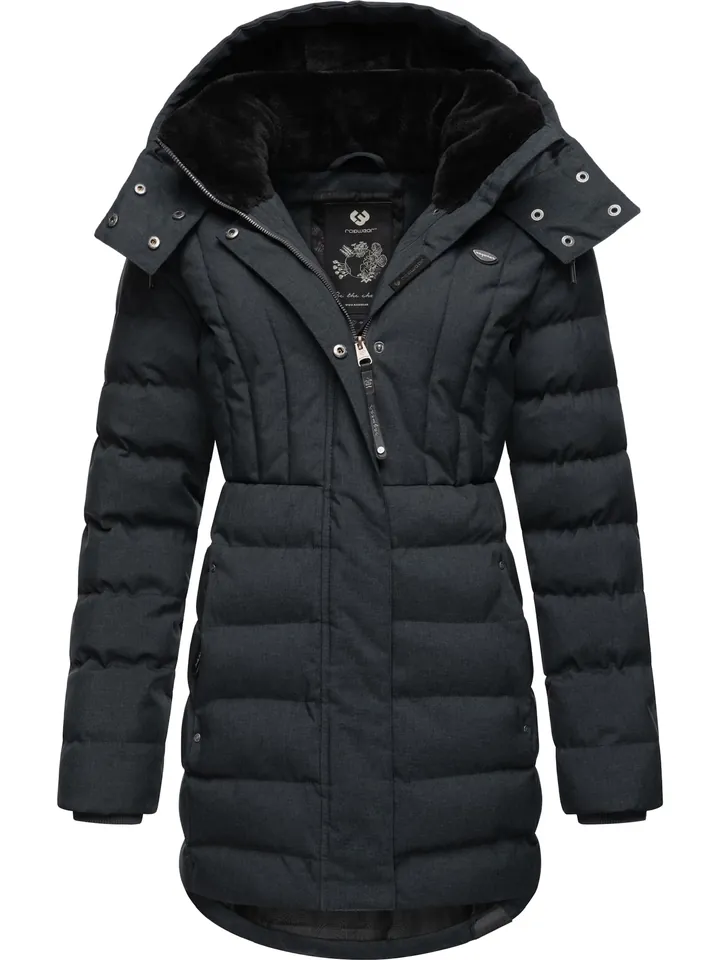 Ragwear Abrigo de invierno 'Ashanta' negro