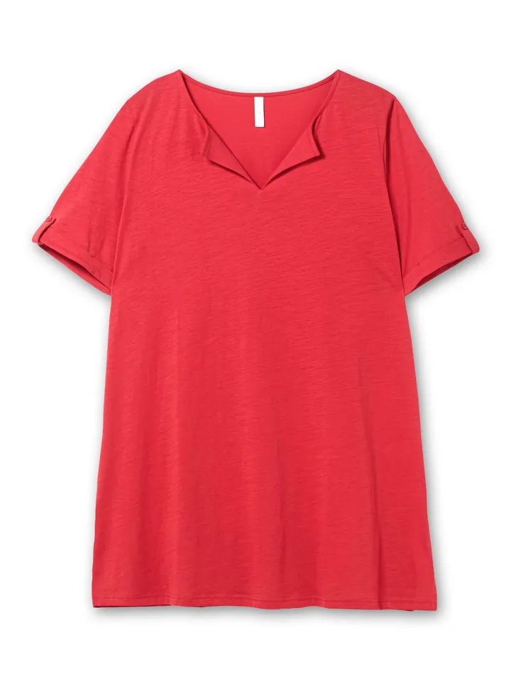 SHEEGO Camiseta  rojo fuego