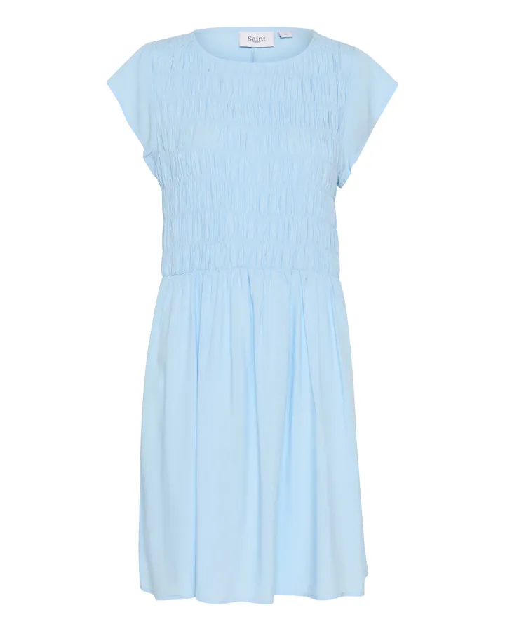SAINT TROPEZ Vestido 'Gisla' azul cielo