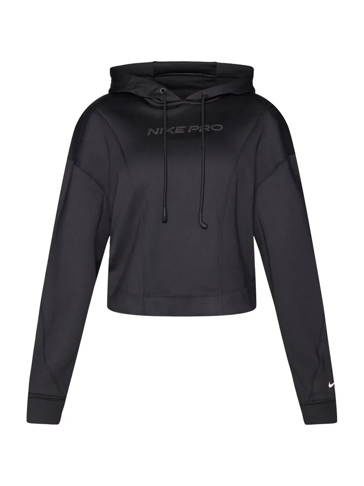 NIKE Camiseta deportiva  negro / blanco
