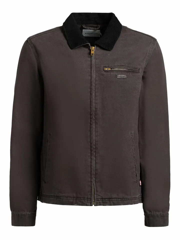 khujo Chaqueta de entretiempo 'Deddy' negro