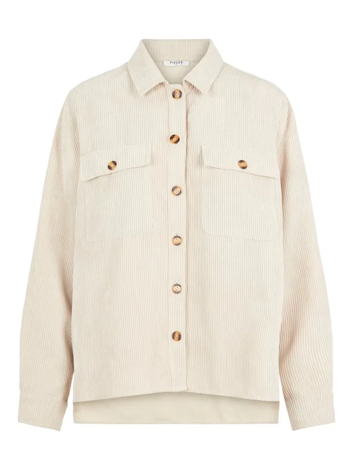 PIECES Blusa 'PCEffi' beige