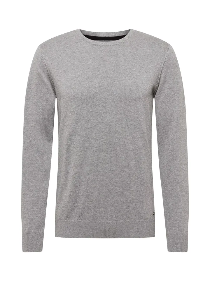 BLEND Jersey  gris claro