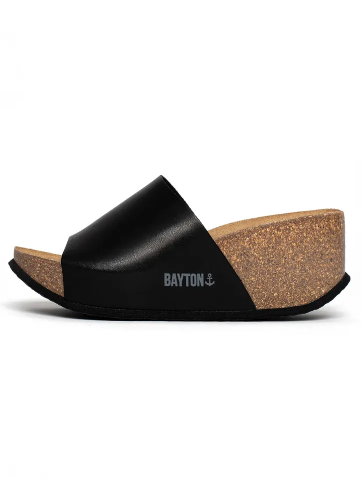 Bayton Zapatos abiertos 'Fuerte'  negro