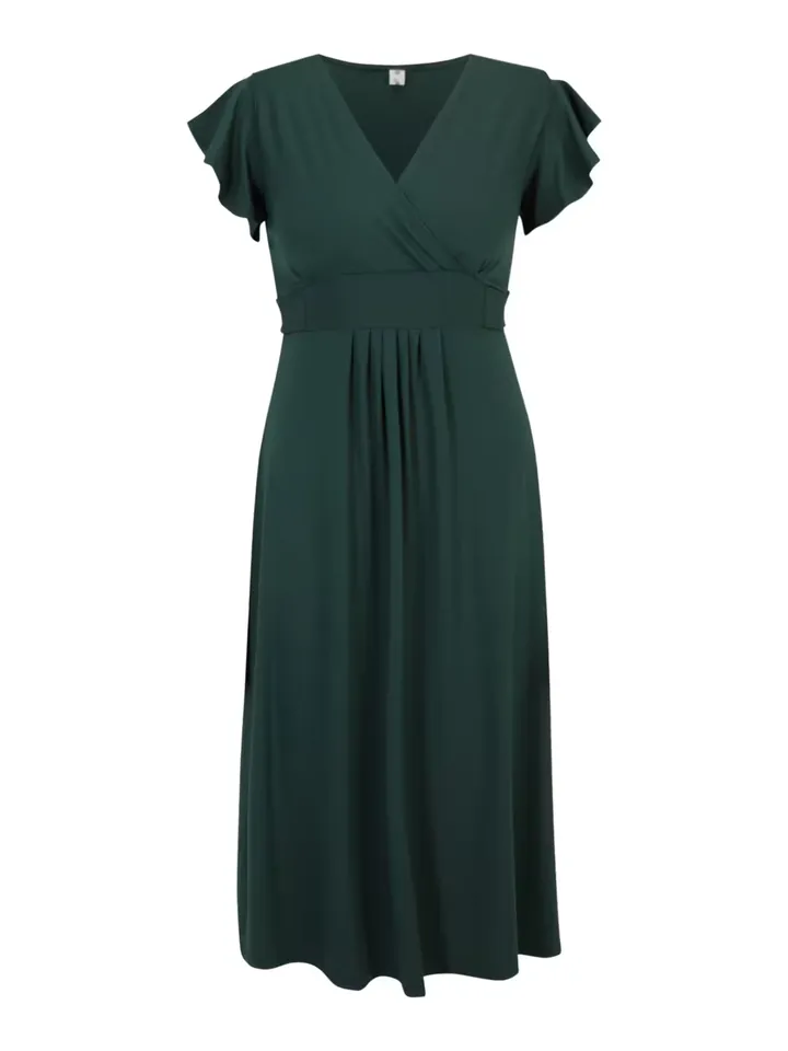Bebefield Vestido 'Luna' verde oscuro