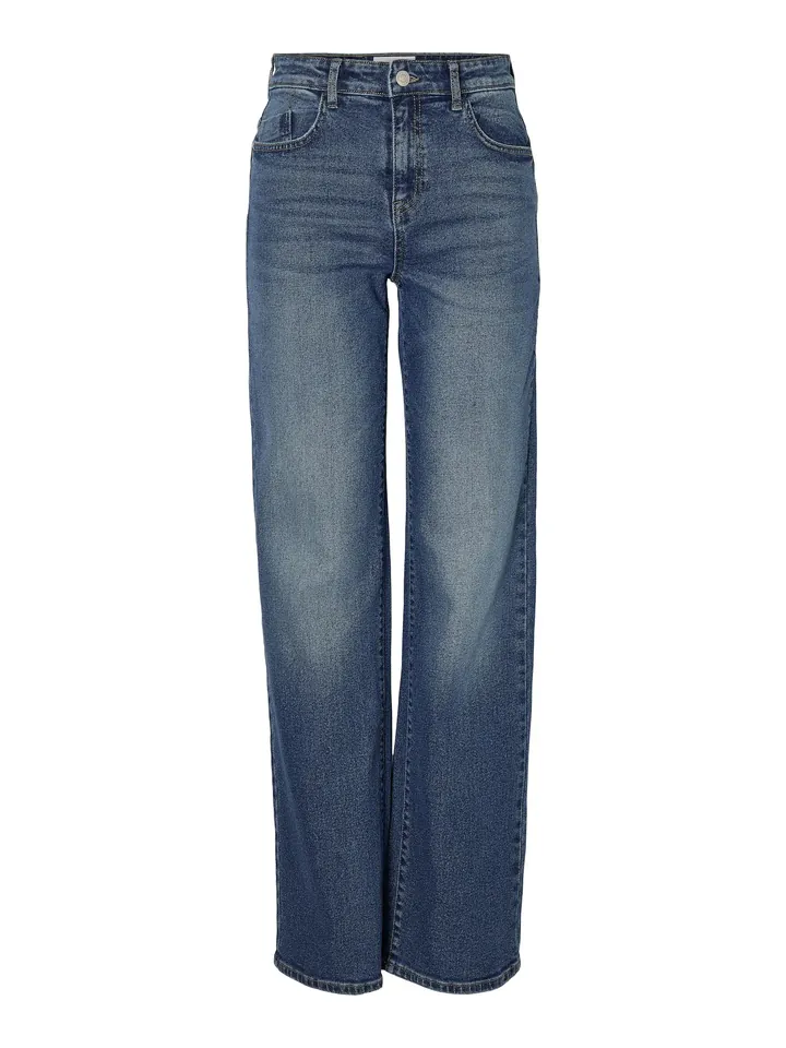 Noisy may Vaquero 'NMYOLANDA' azul denim / marrón
