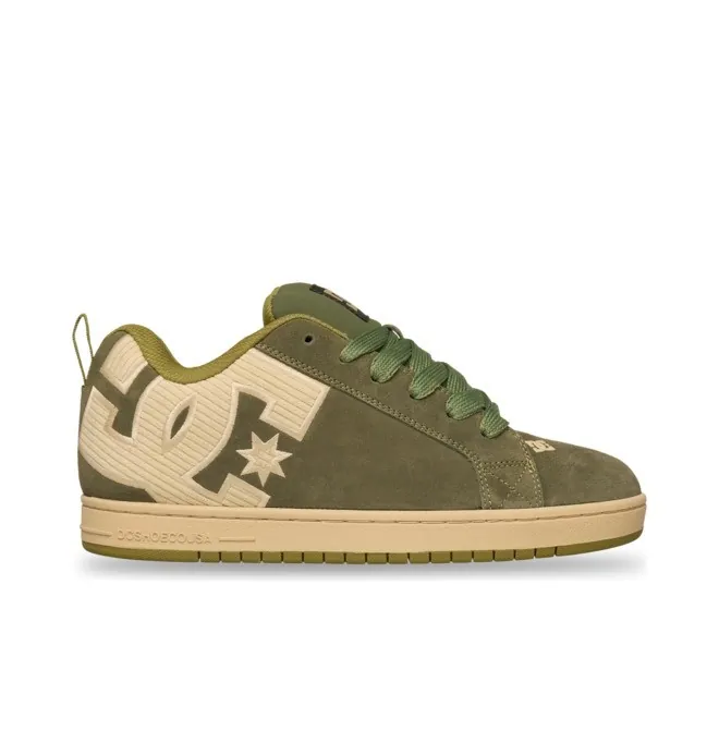 Court Graffik - Zapatillas de piel Verde Unisex