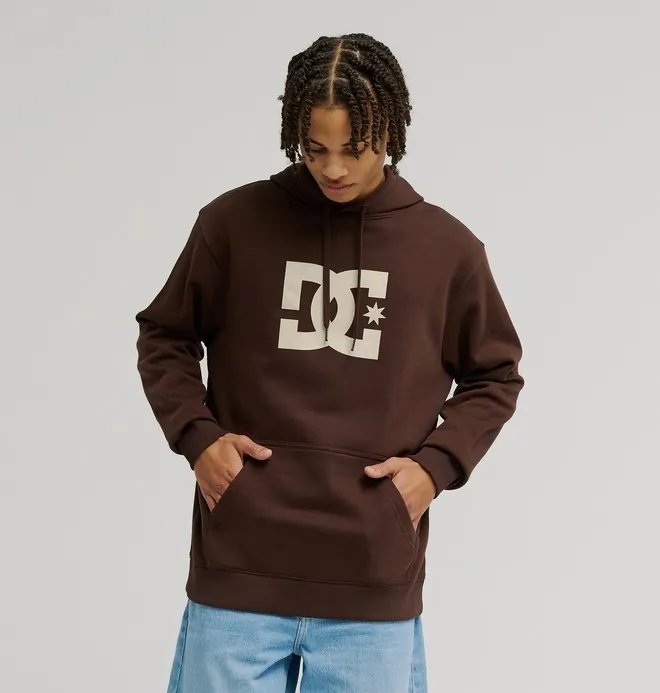 DC Star - Sudadera con capucha Marrón hombre