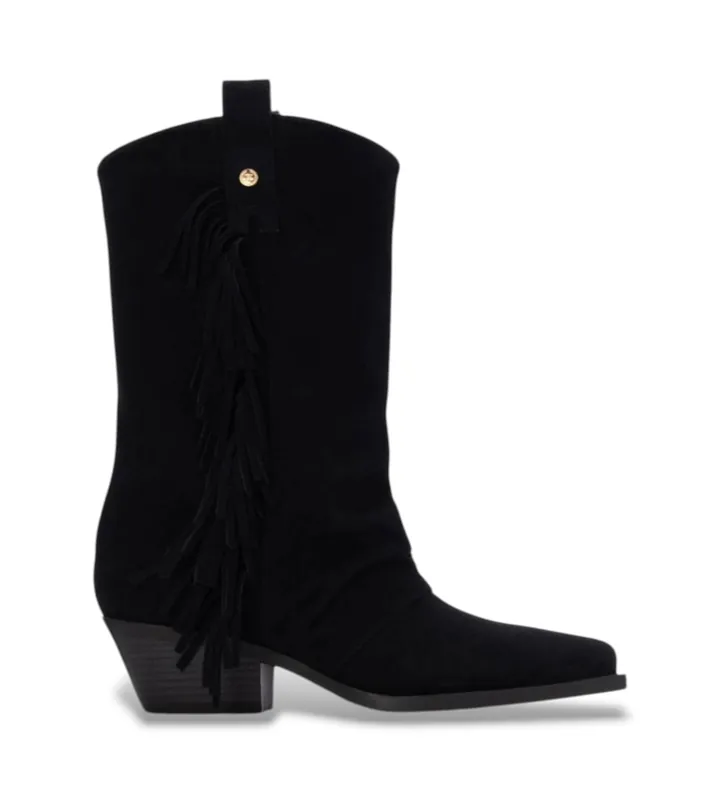 Xti para mujer. 14605601-NEGRO Botas 146056 negro (36), 3 a 5cm, Ninguno, Casual