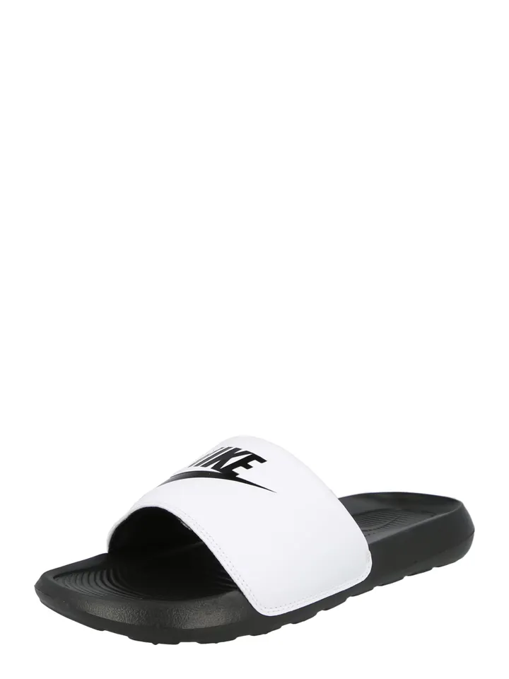 Nike Sportswear Zapatos abiertos 'Victori One' negro / blanco