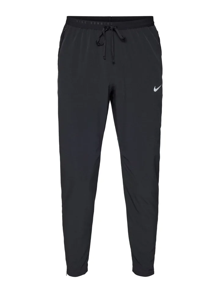 NIKE Pantalón deportivo 'STRIDE' negro / blanco