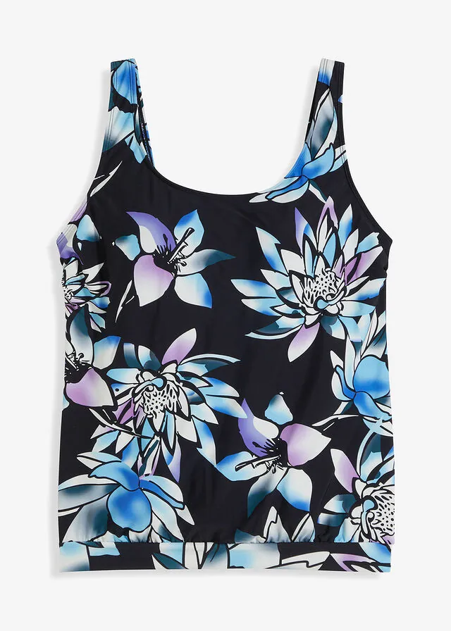 Top de tankini oversize