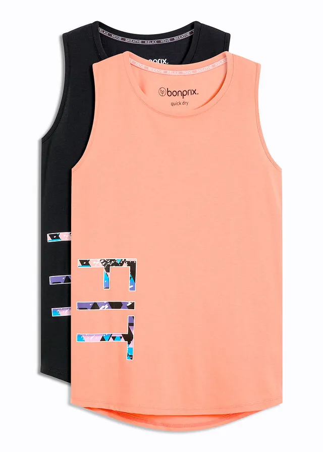 Camiseta funcional de secado rápido (2 unidades)
