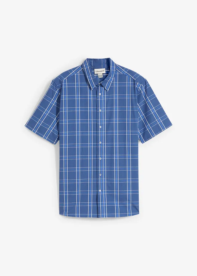 Camisa de manga corta de algodón puro