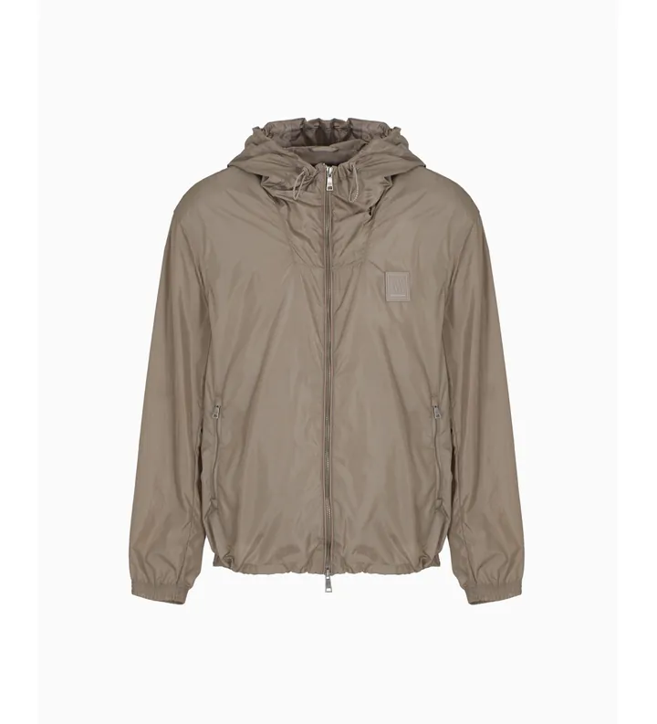 A|X Armani Exchange para hombre. XM000342AF12285U6107 Chaqueta Blouson Jacket gris (L), Casual, Poliuretano