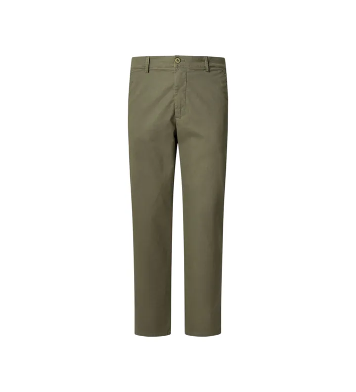 Pepe Jeans para hombre. PM2100010 Pantalón Chino Slim Printed verde (29), Casual, Algodón