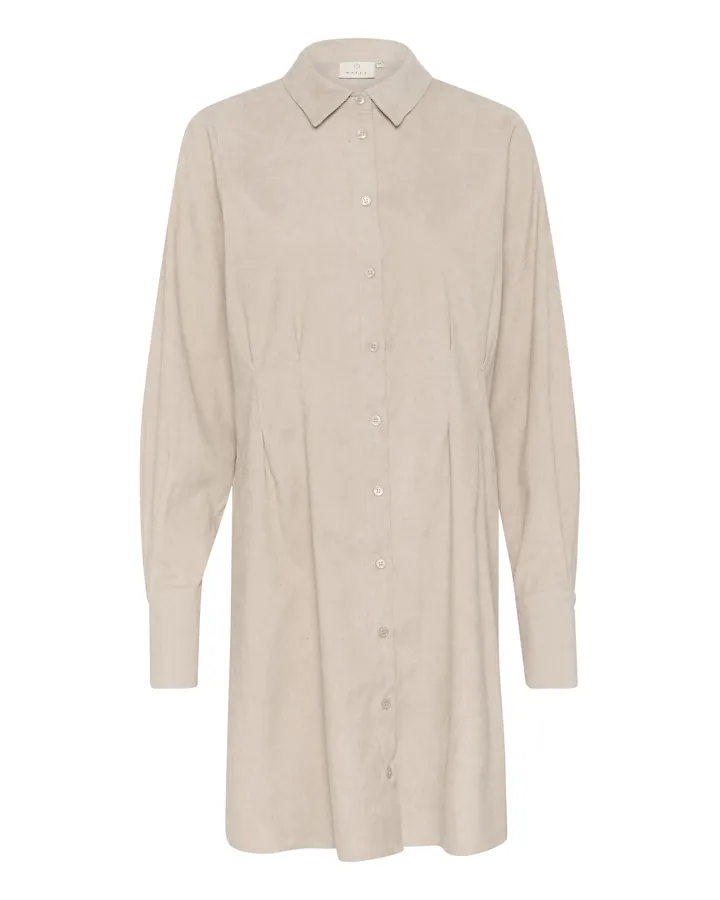 Kaffe Vestido camisero 'Hermine' greige