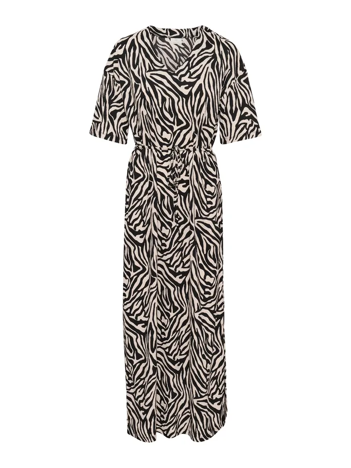 Kaffe Vestido 'Ivanna' beige / negro